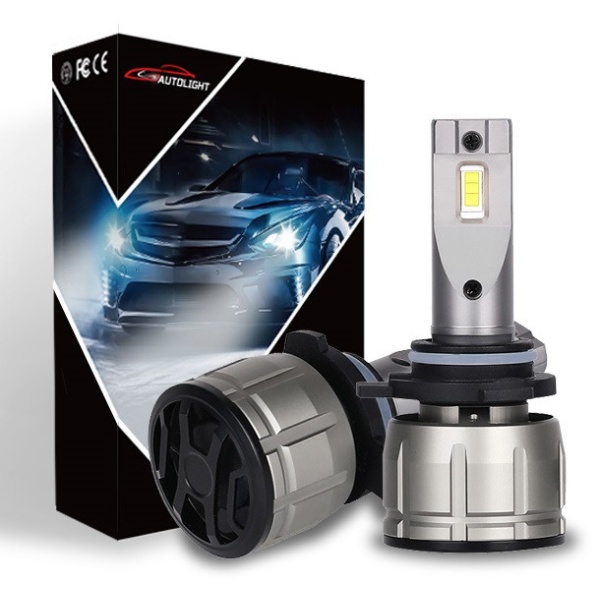 Set 2 Leduri Hir2 (9012) P16 Canbus Pentru Far Auto, Putere 60W, Luminozitate 10.000 Lm, 12V P16-HIR2 (9012) 164992